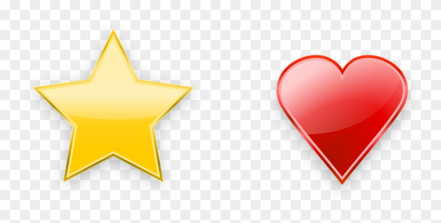 Starburst Sign Template 10, Buy Clip Art - Star And Heart Png Transparent Png
