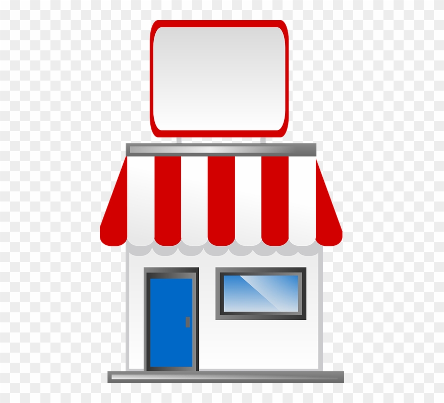Brick And Mortar Store Icon Clipart