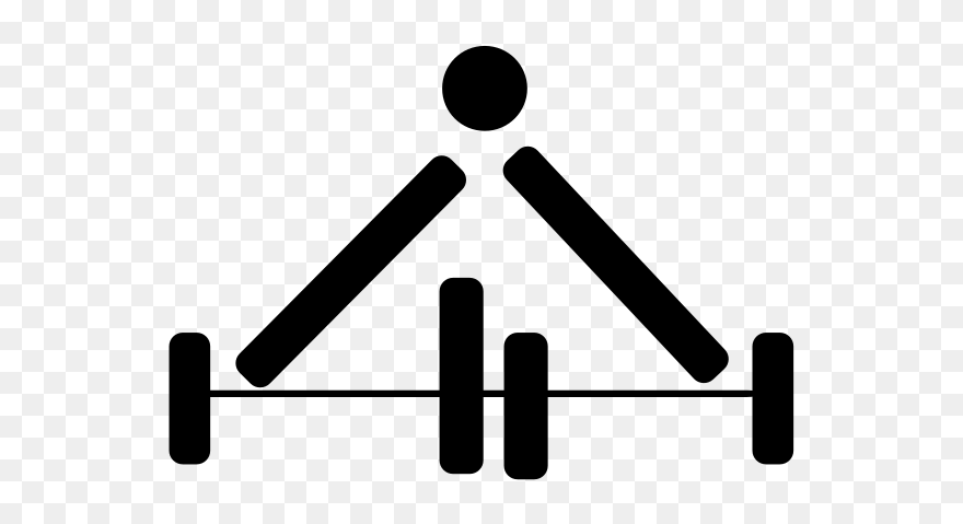 Gym Workout Cliparts 6, Buy Clip Art - Weight Lifting Symbol - Png Download