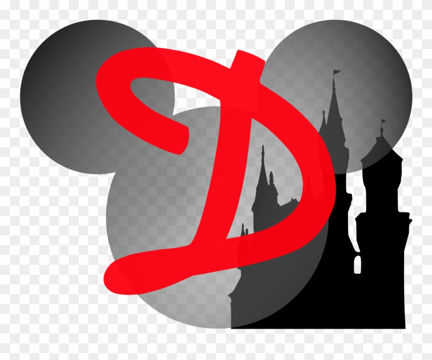 Mickey Mouse Logo 8, Buy Clip Art - D Letter - Png Download