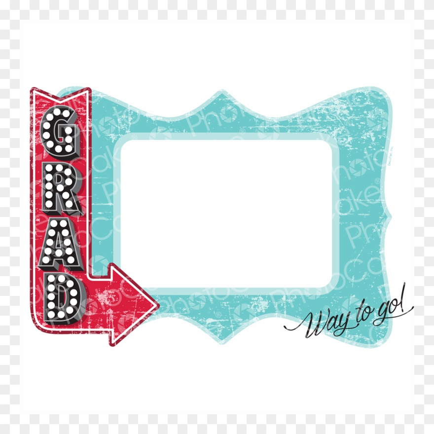 Grad Marquee - Frame - Motif Clipart