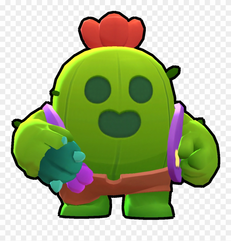 Spike - Spike Brawl Stars Clipart