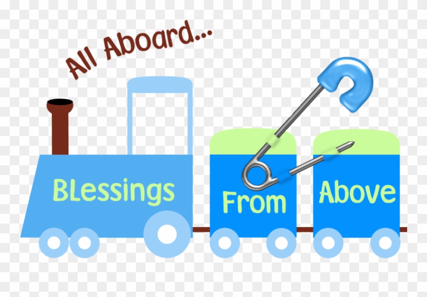 Blessings From Above Boy Tag - Connecticut Clipart
