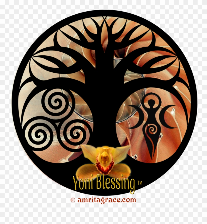 Yoni Blessing Image - Tree Clipart