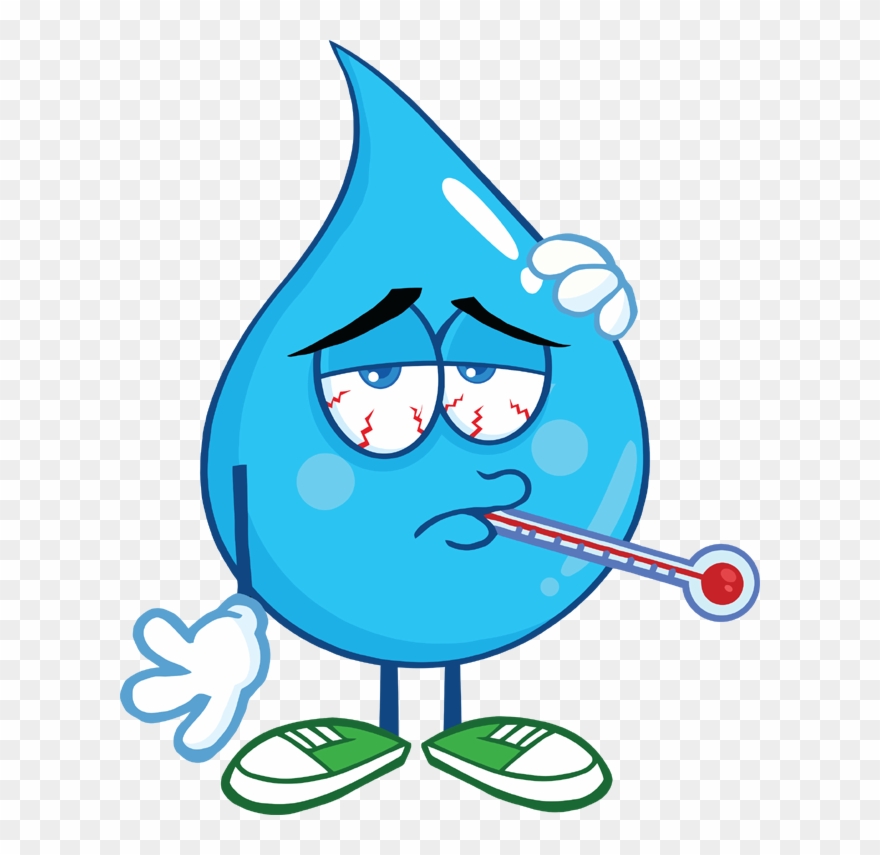 Merry Christmas - Sick Water Drop Clipart