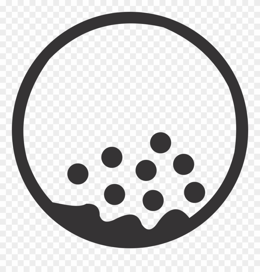 Golf Ball - Gloucester Road Tube Station Clipart