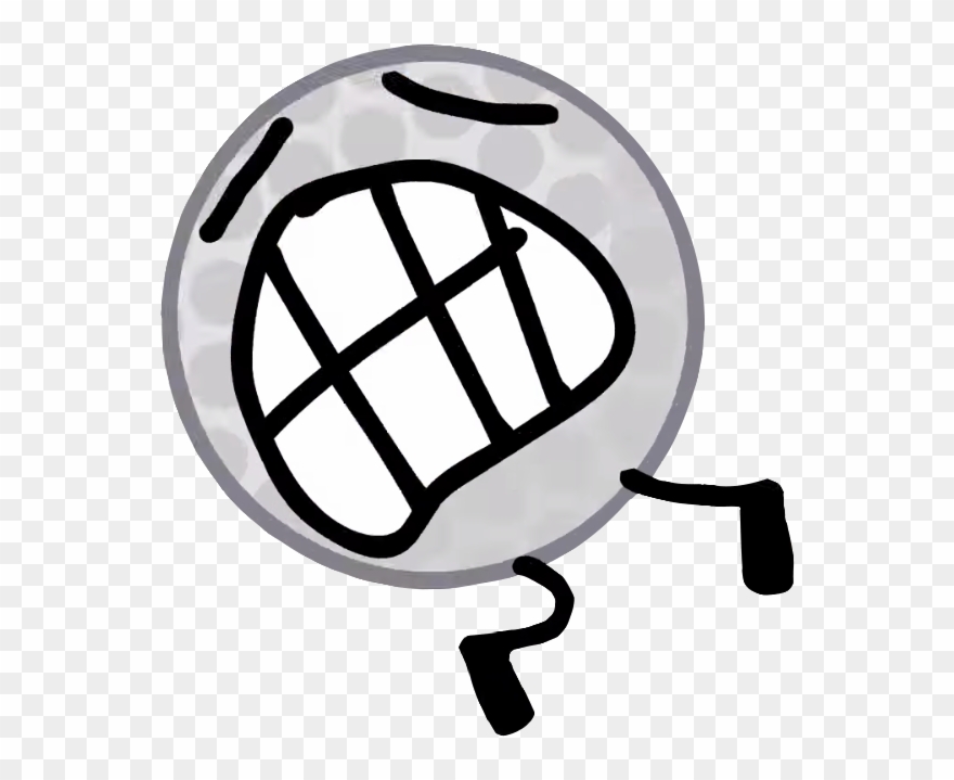 Golf Ball - Dream Island Golf Ball Bfdi Clipart