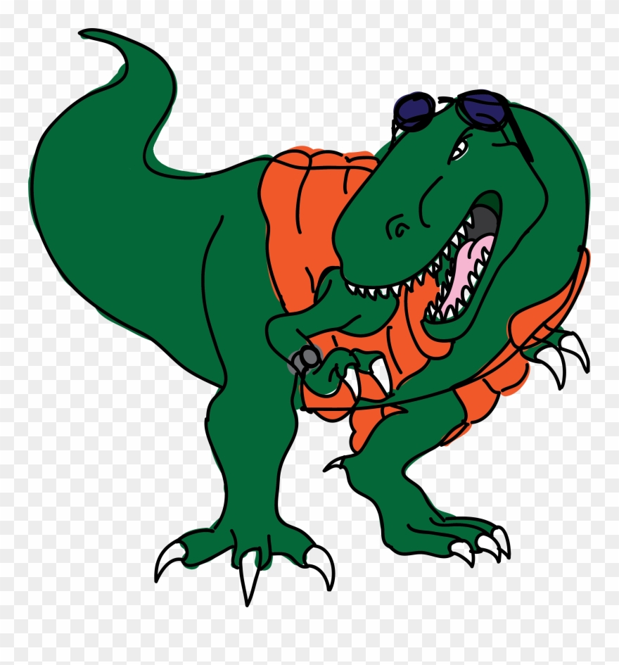 It's Jurassic Park Meets Back To The Future - St Patrick's Day 2010 Clipart