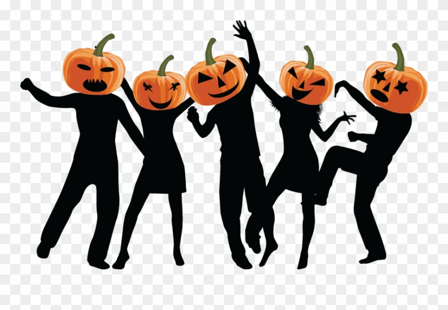 October Afternoon Movie At The Library “jurassic World - Halloween Music Clip Art - Png Download