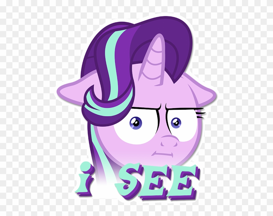 0 - Starlight Glimmer I See Clipart