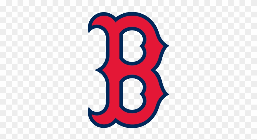 B - Red Sox Logo Baseball Clipart