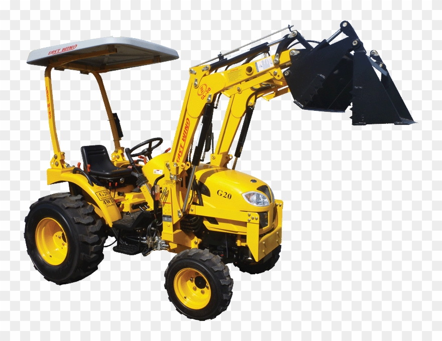 Png Free Free Pictures Of Backhoes - Tractor Clipart