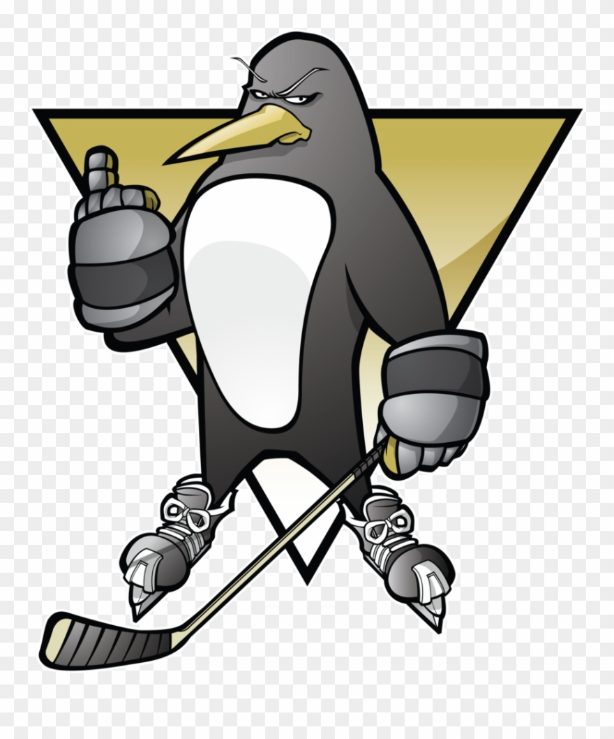 Dicky Bird - Pittsburgh Penguins Penguin Clipart