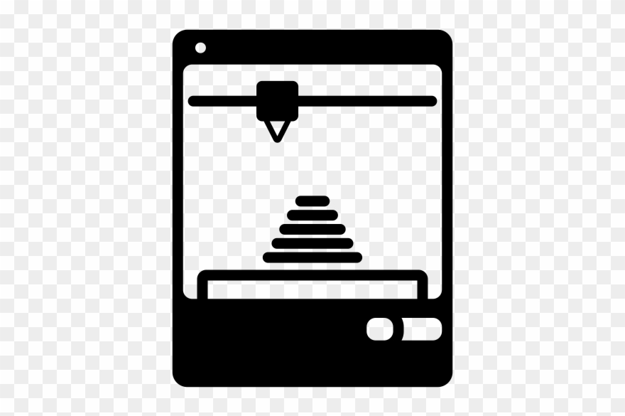 Fablab Products 3d Printer - 3d Printer Logo Png Clipart