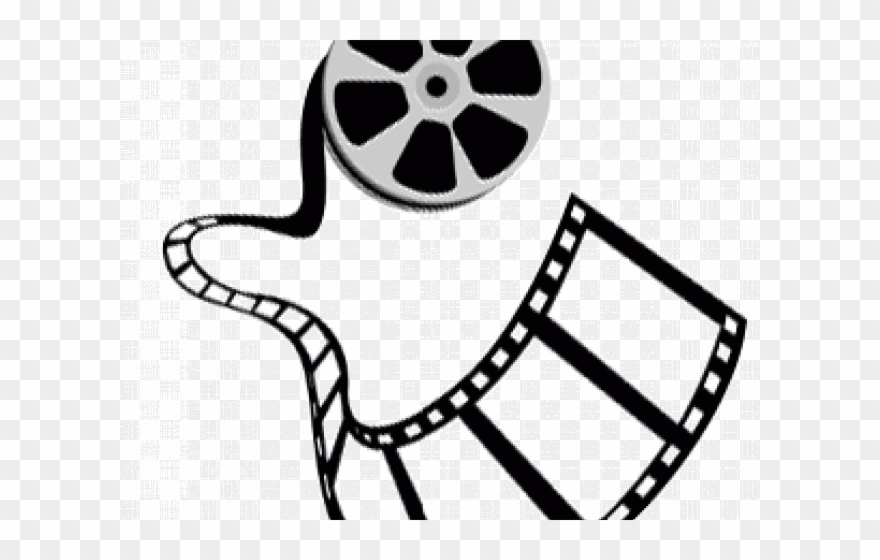 Movie Clipart Scroll - Movie Reel - Png Download