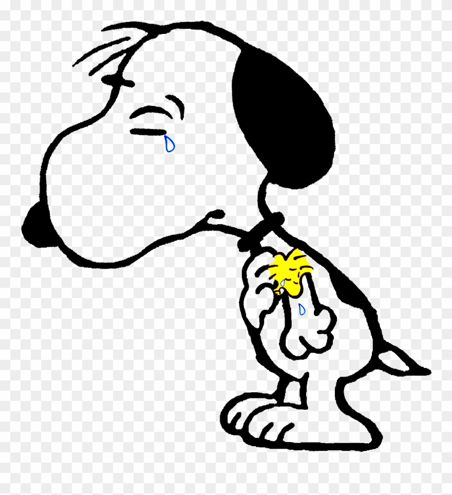Clipart Images Vector Black And White Src - Miss You Snoopy - Png Download