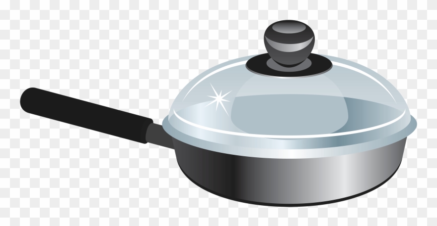 Pan With Lid Clipart - Png Download