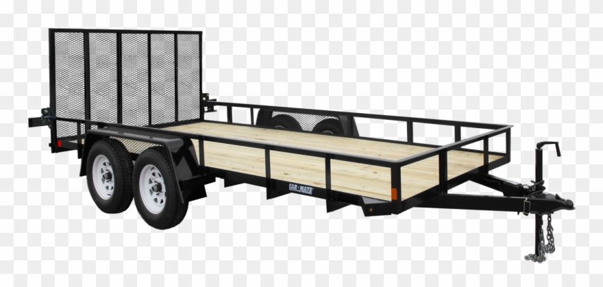 Angle Iron -tandem Axle - Trailer Clipart