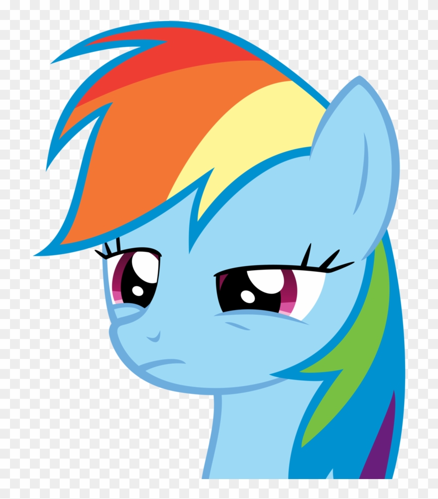 I'm Just Gonna Say Something About Stuff Like This - Mlp Rainbow Dash Tired Clipart