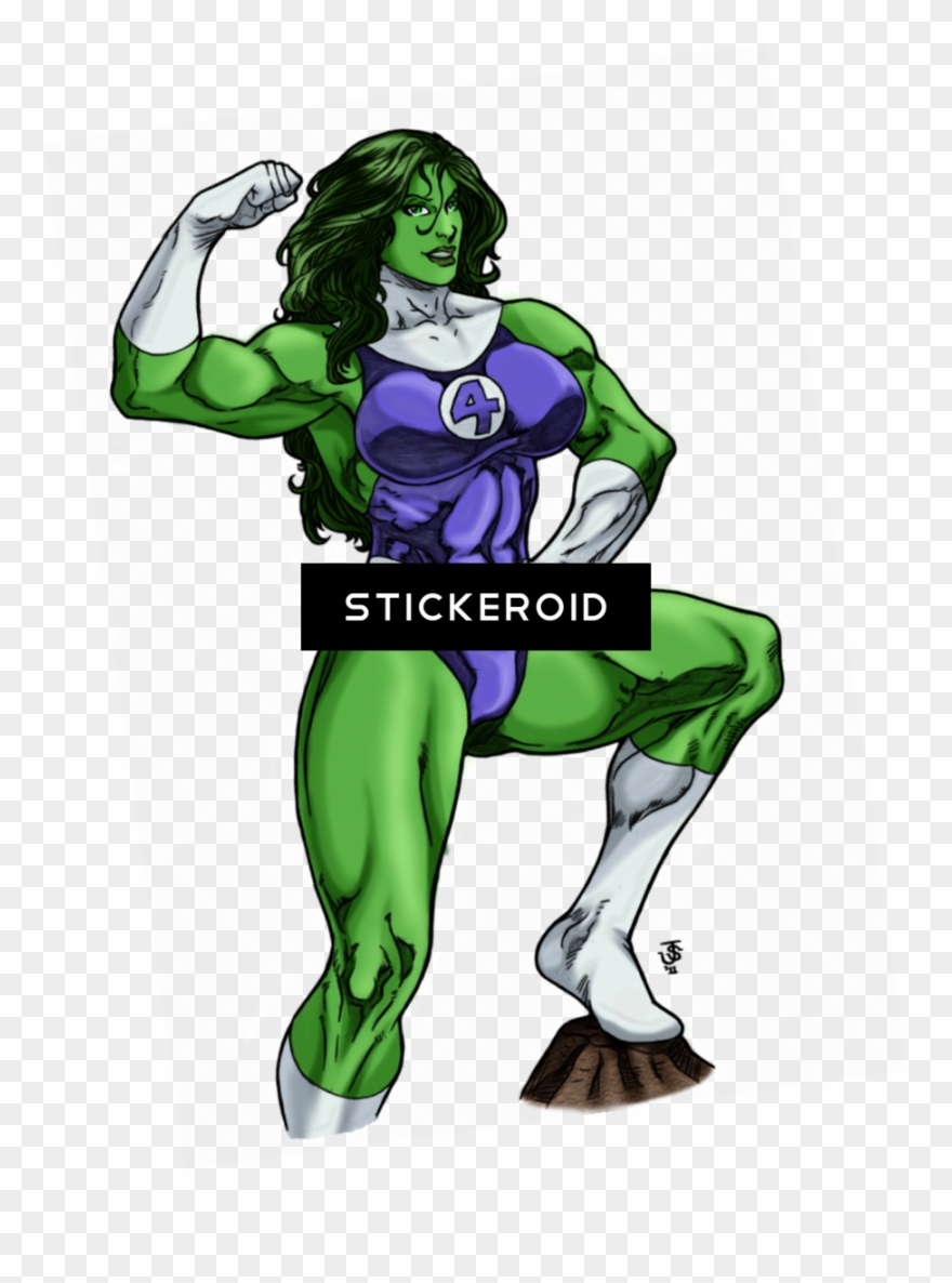 She Hulk - Da Personagem She Hulk Clipart