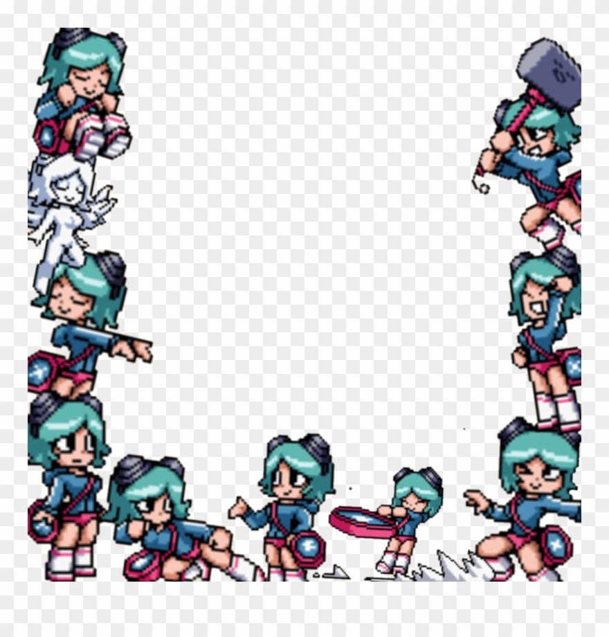 Ramona Flowers Sprite Clipart