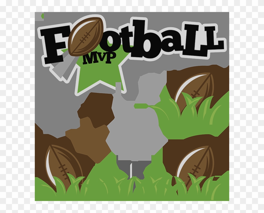 Football Mvp Svg Football Svg File Sports Clipart Cute - Clip Art - Png Download
