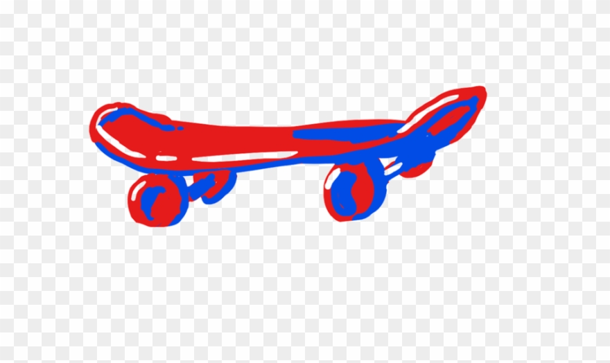 Skateboard, Transport, Agile, Mvp - Airplane Clipart