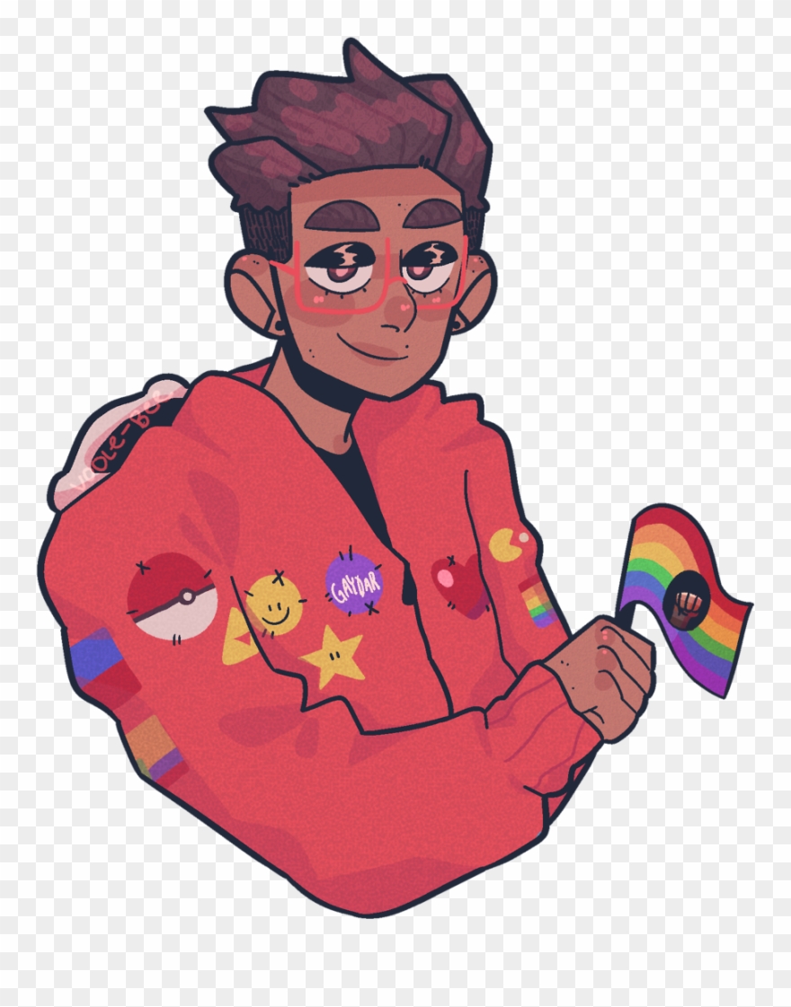 “digging That One Flag ” Vara Mer Chill, Pojkvänner, - Drawing Clipart