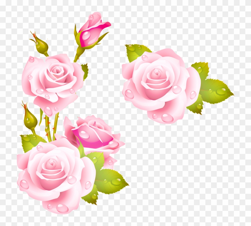 Como La Miel De Abejas Mil Flores - 5d Diy Diamond Painting Cross Stitch Pink Rose Diamond Clipart