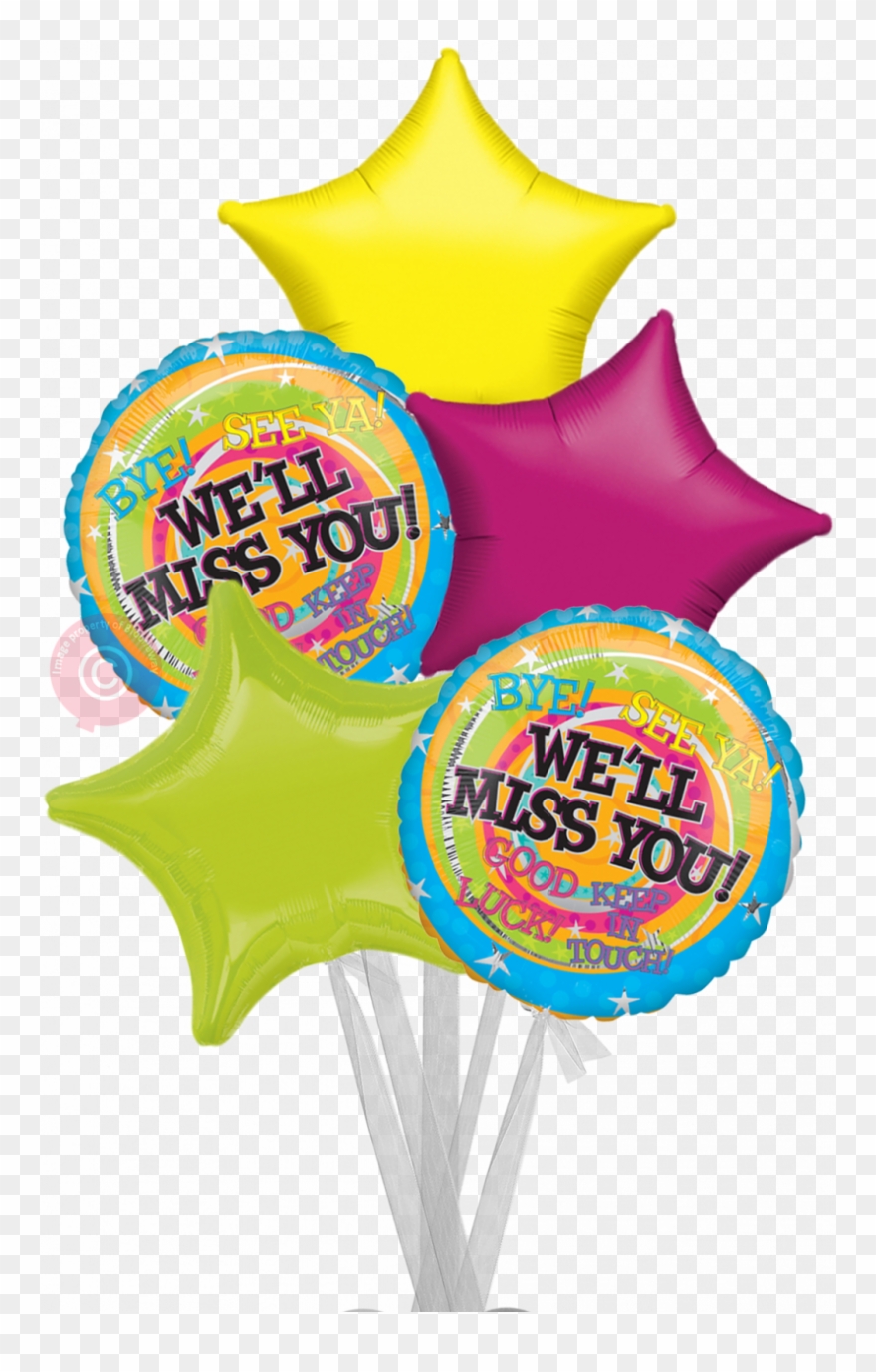 Personalised We Ll Miss You Messages Balloons Delivered - 18" We'll Miss You Messages Clipart