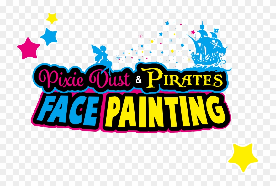 Face Painting By Pixie Dust And Pirates Based In Carlisle - Jolly Roger Pirate Ship Nautical Black Vinyl Sticker Clipart