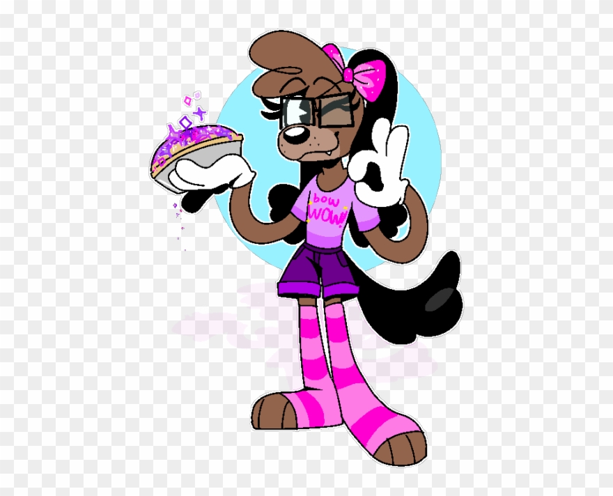 Kippy Likes To Make Pixie Dust Pies For Her Friends Cartoon Clipart