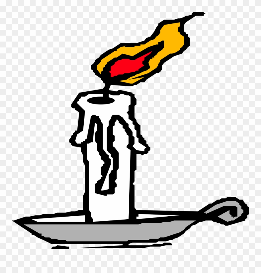 Candle Free Stock Photo - Candle Clip Art - Png Download