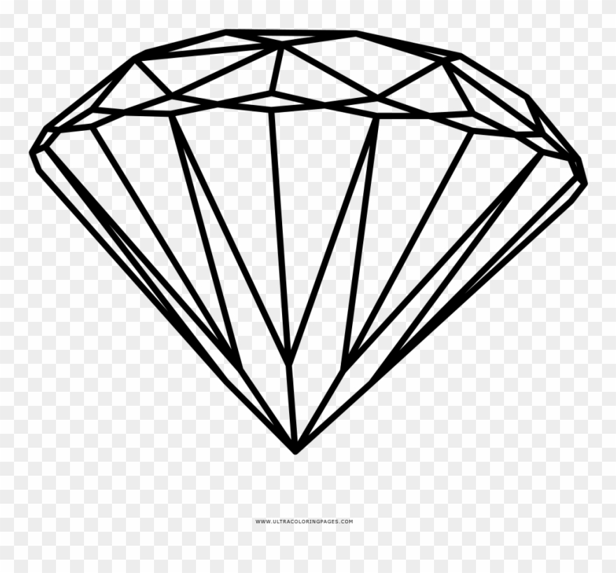 Jewel And Treasure Coloring Page - Jewel Coloring Page Clipart
