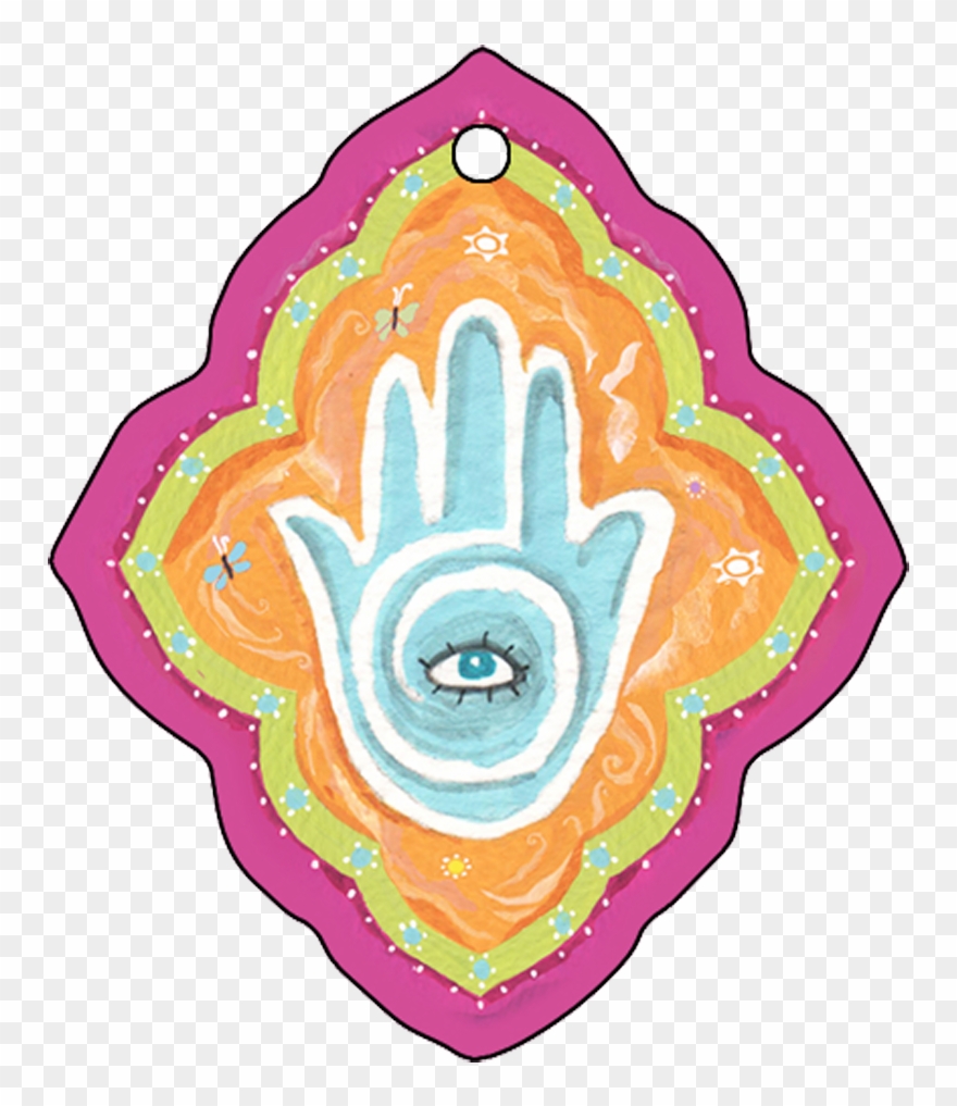 Jewish Key Chain - Hamsa Clipart
