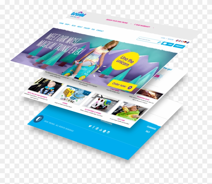 Trunki - Flyer Clipart