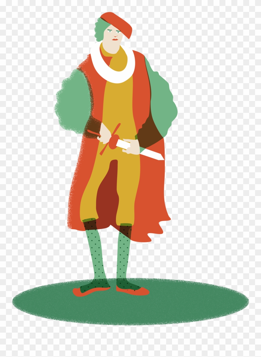 An Illustrated Costume History - Christmas Day Clipart