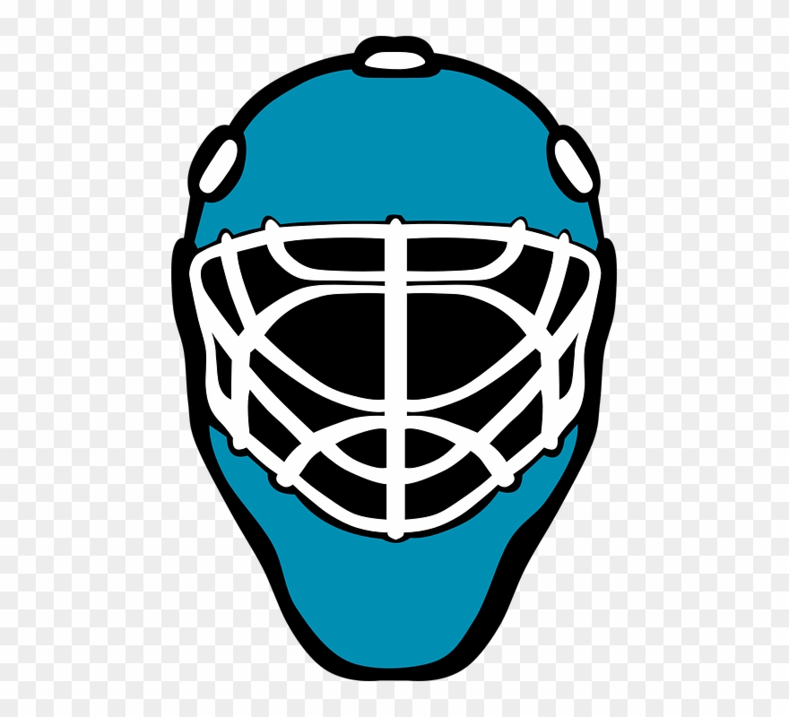 Football Helmets Clipart 24, Buy Clip Art - Hockey Goalie Mask Vector - Png Download