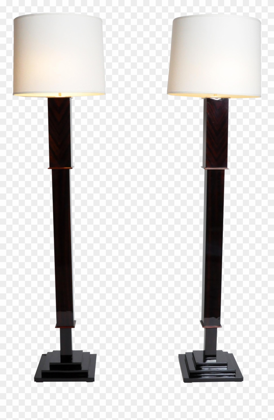 Pair Of Floor Lamps With A Step Base On Decaso - Lantern Clipart
