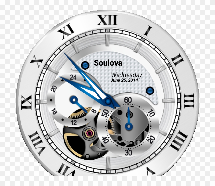 Soulova Watch Face Preview Clipart