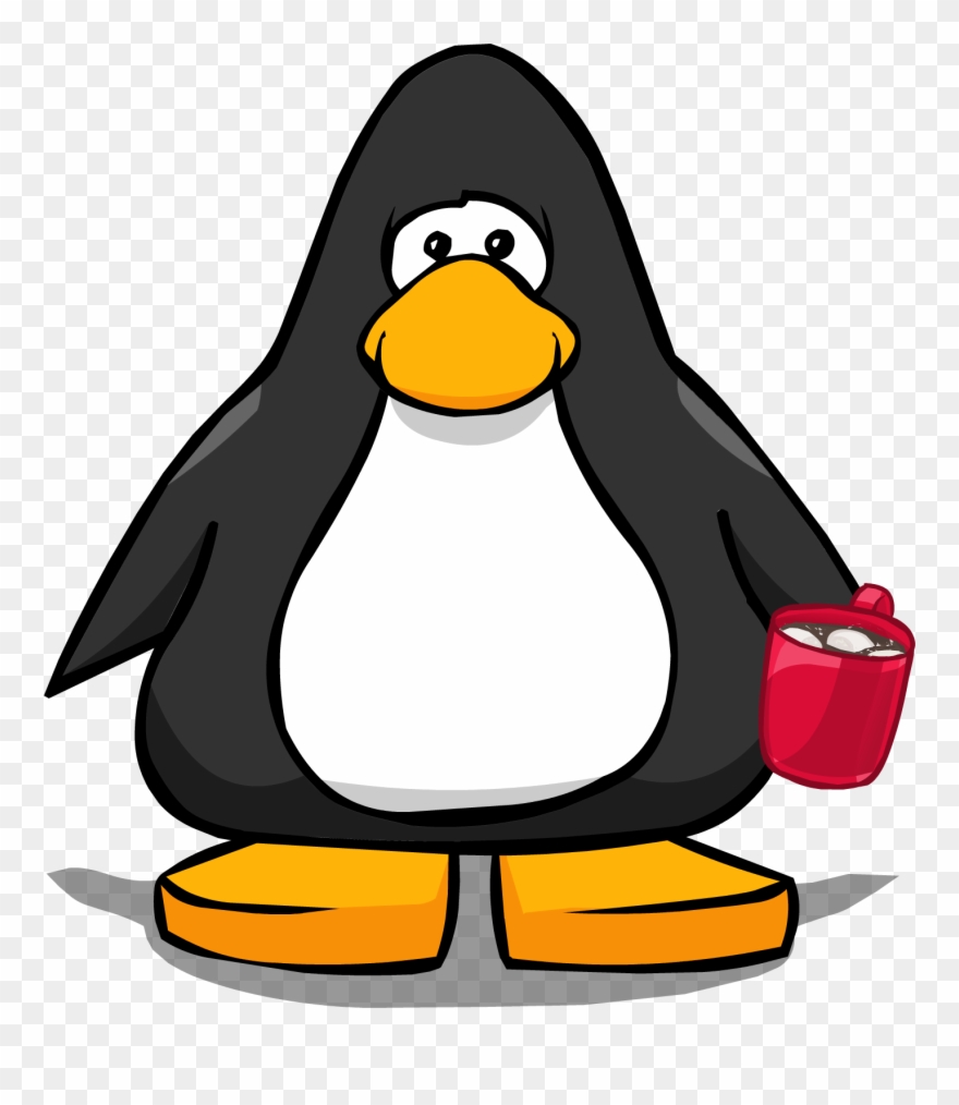 Hot Chocolate Clipart Penguin - Penguin With 3d Glasses - Png Download