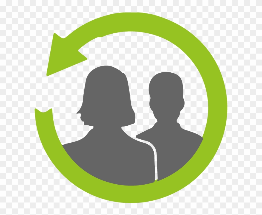 Enrich Customers Experience - Silhouette Clipart