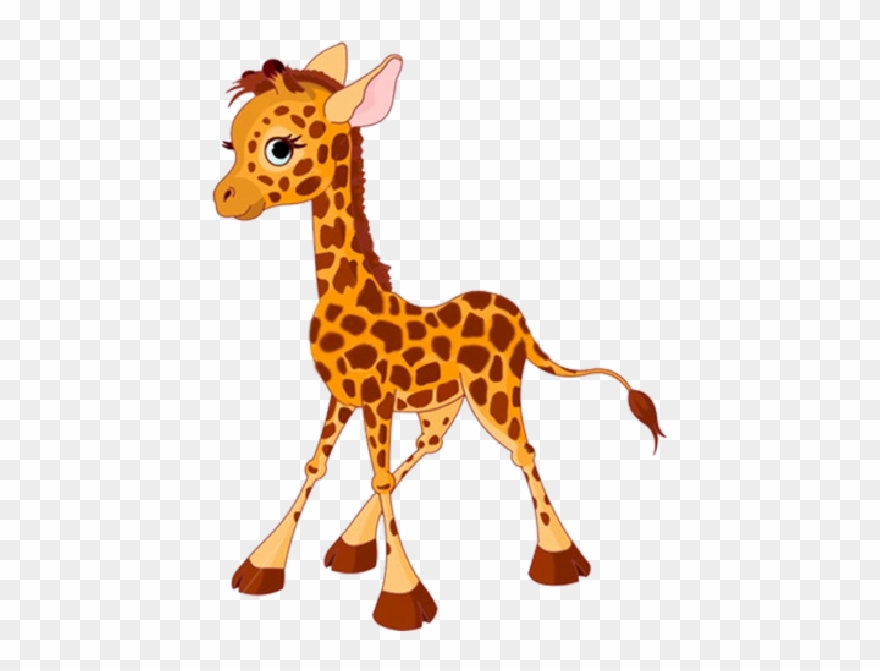 Free Download Stickers Emilie La Girafe Clipart Giraffe - Giraffe Clip Art - Png Download