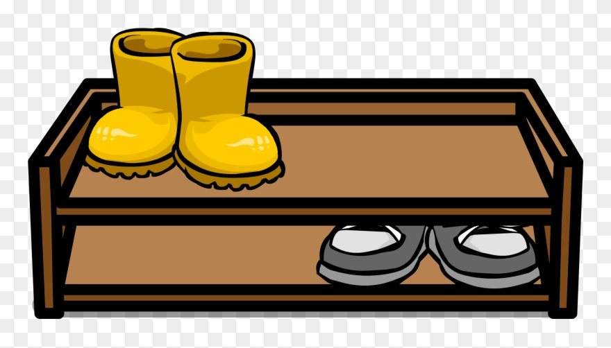 Full Resolution - Clip Art Shoe Rack - Png Download