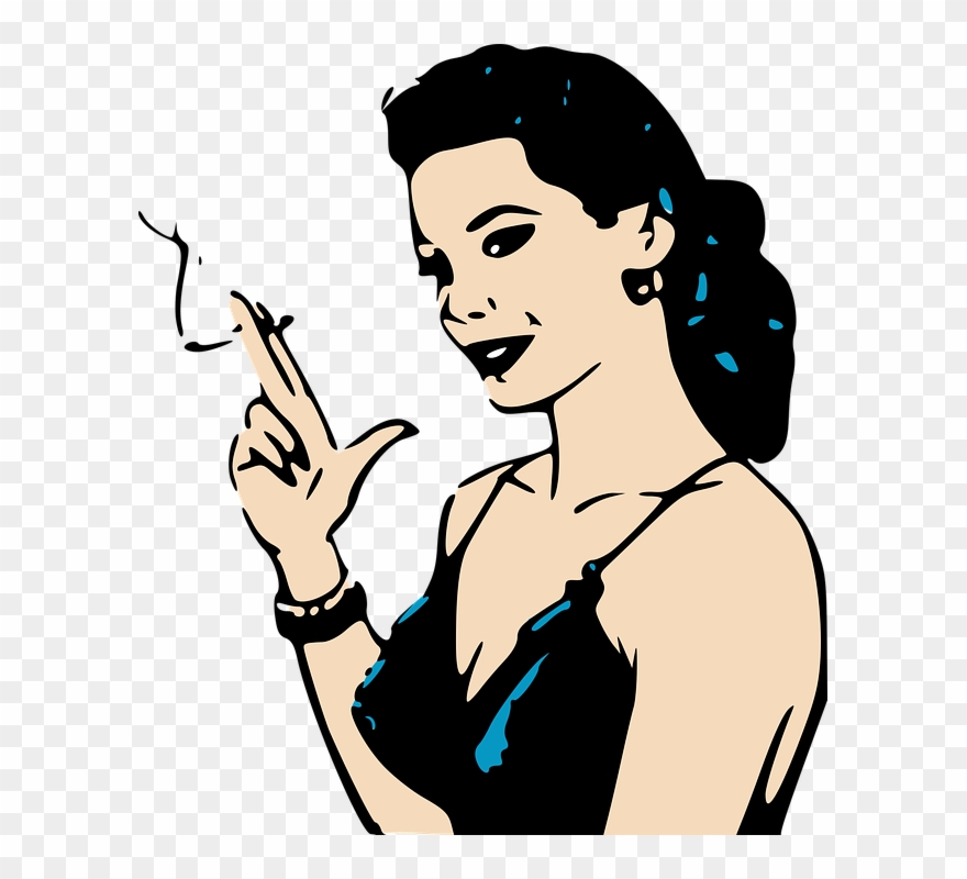 Sexy Witch Cliparts 23, Buy Clip Art - Person Smoking Clipart Png Transparent Png