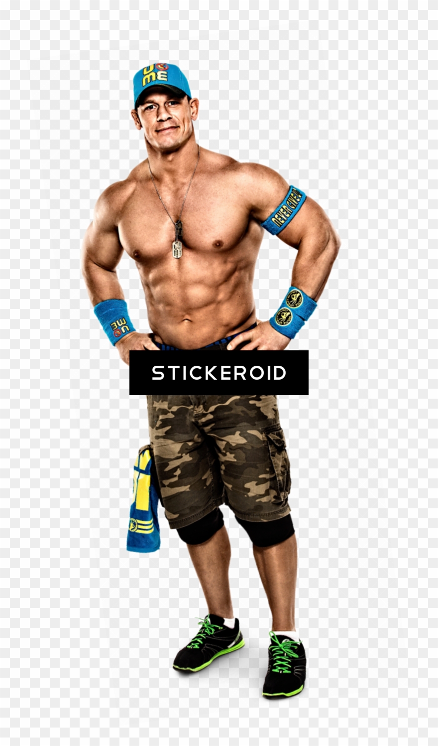 John Cena Body - Barechested Clipart