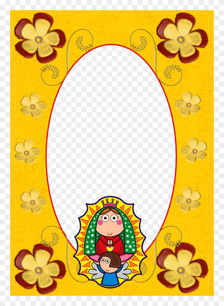 Imágenes De La Virgen De Guadalupe Caricaturizadas - Estampitas Virgen De Guadalupe Clipart