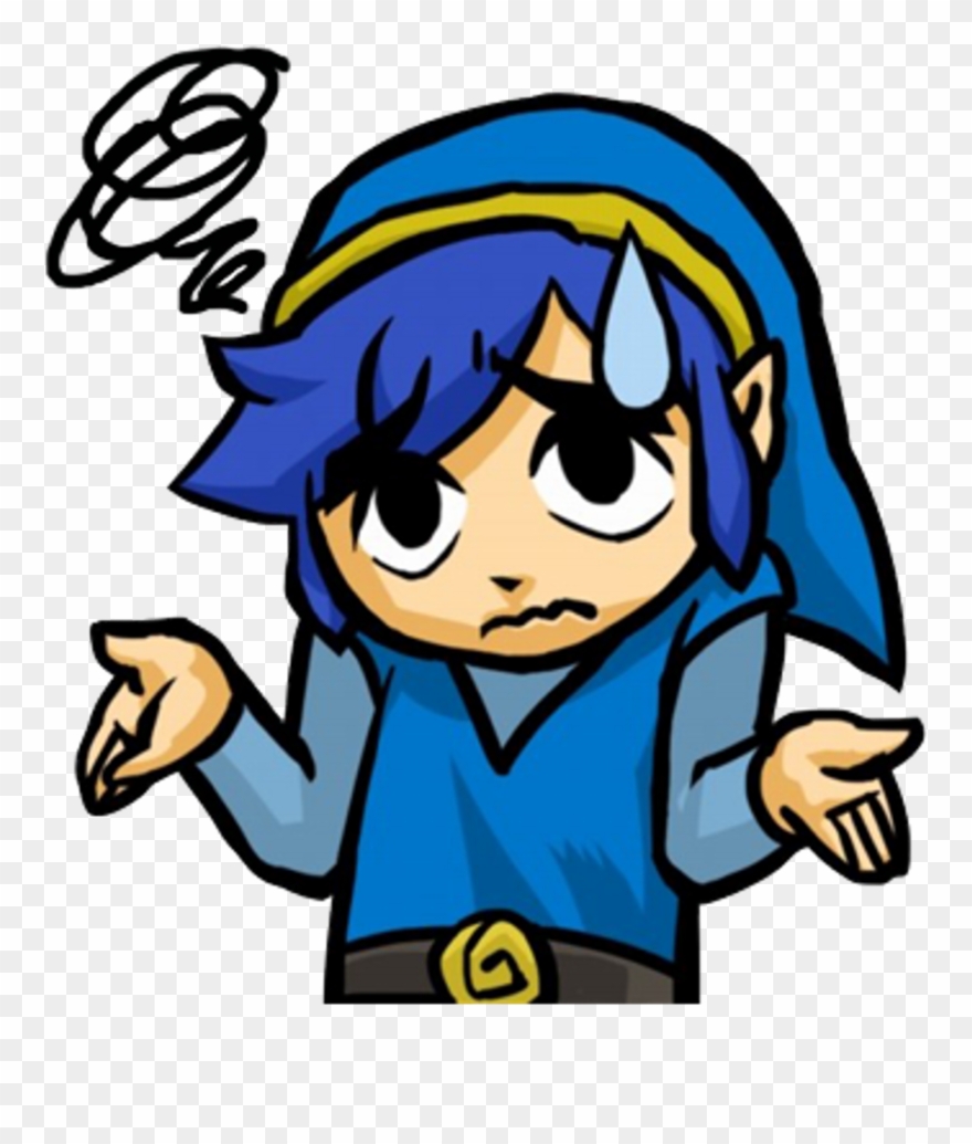 Veswynv - Zelda Triforce Heroes Emotes Clipart