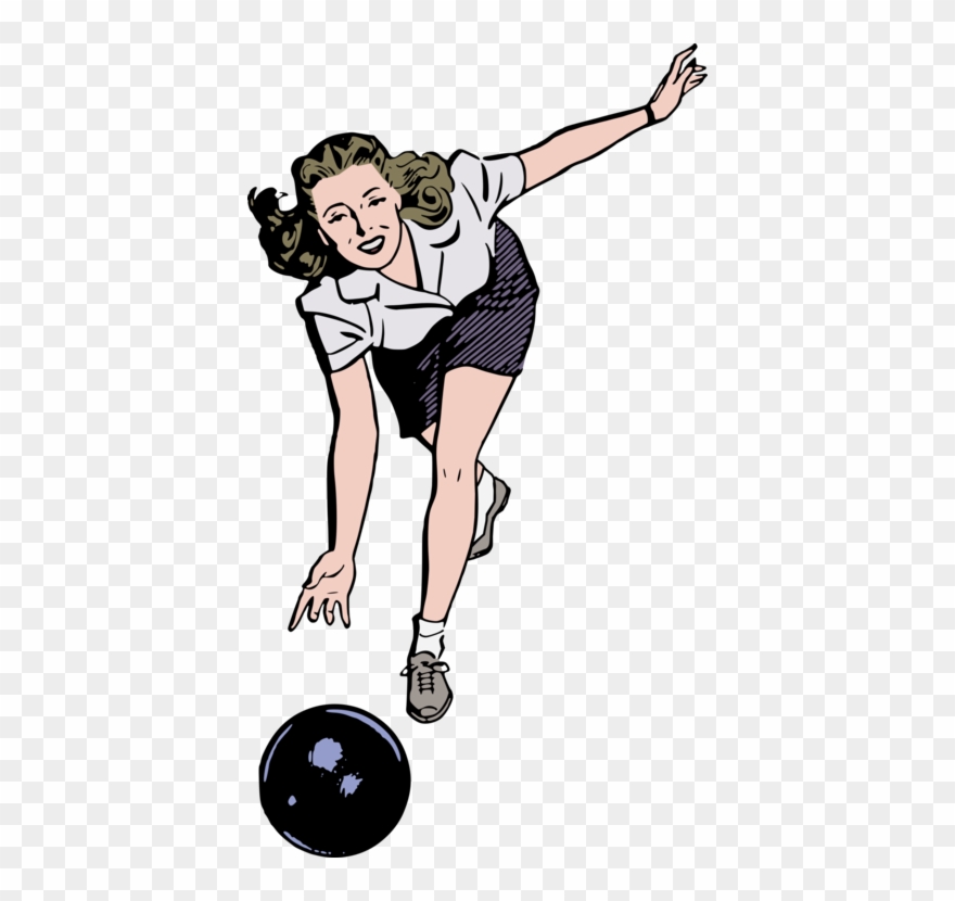 All Photo Png Clipart - Bowling Woman Png Transparent Png