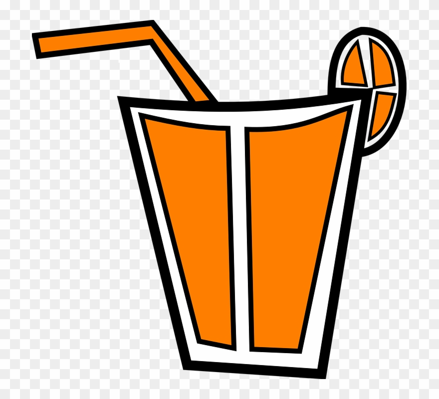 Orange Juice Clipart 22, Buy Clip Art - Gambar Jus Animasi - Png Download
